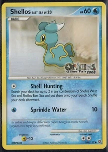 Pokemon Shellos 106/132 Secret Wonders Origins gioco fiera 2008 promo gioco leggero - Foto 1 di 2