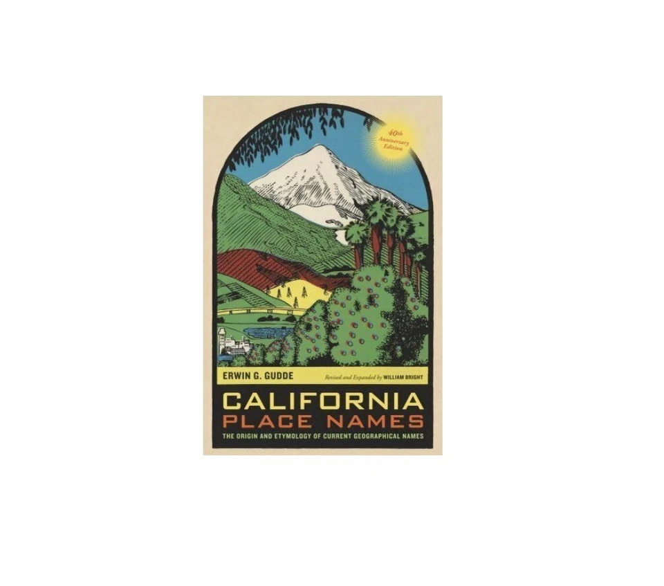 BOOK California Place Names Erwin Guide 40th edition Ex Library Paperback - Image 1 of 1