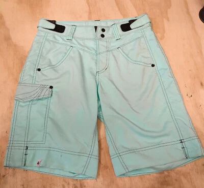Specialized Andorra Comp Women's Shorts (Teal) - Image 1 of 3