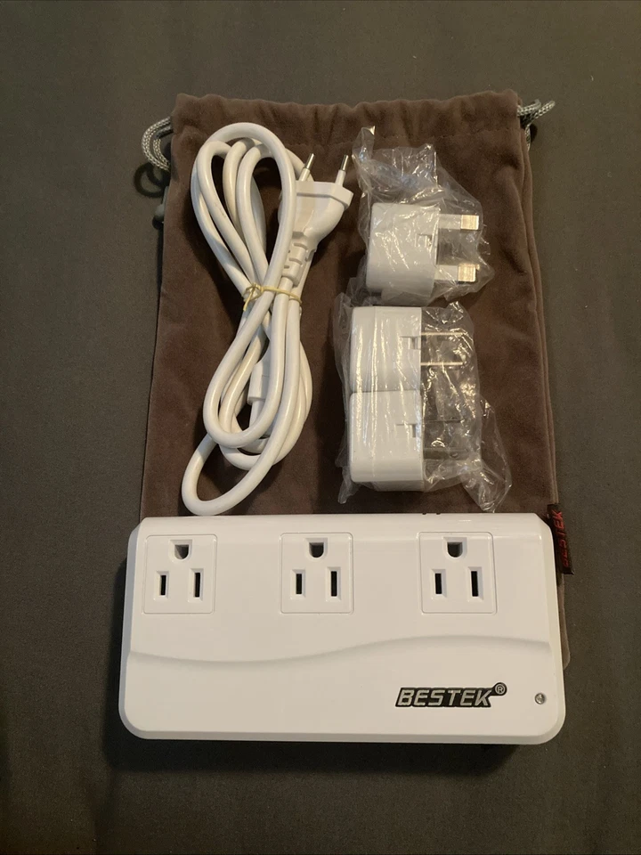 Bestek MRJ201GU 200W 4-Port USB Charging Universal  Adapter Voltage Converter - Image 1 of 3