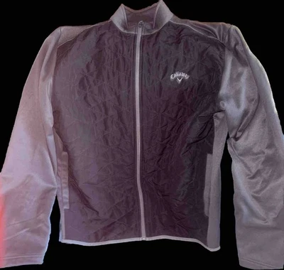 Chaqueta acolchada de golf Callaway para hombre talla XL cremallera completa poliéster rendimiento Foto 1 de 4