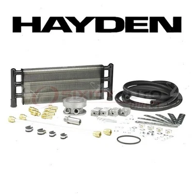 Hayden Engine Oil Cooler for 1988-2000 Chevrolet K3500 - Belts Cooling cw — 第 1/4 张图片