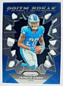 2023 Panini Prizm Jahmyr Gibbs Prizm Break RC #PB-5 Detroit Lions - Picture 1 of 18