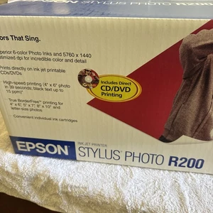 Epson Stylus Photo R200 Inkjet Printer  Brand New Sealed - Picture 1 of 8