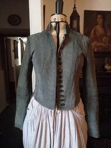 All Saints Vintage Lowe Suede Jacket - Picture 1 of 8