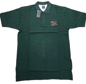 Jaguar Racing grünes Poloshirt Neu mit Etikett Kurzarm bestickt Herren M - Bild 1 von 3
