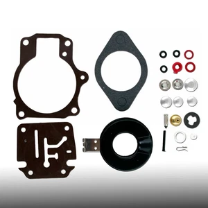3Pcs Carburetor Carb Rebuild Repair Kit w Float For Johnson Evinrude 65 70 75 HP - Foto 1 di 4