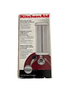 KitchenAid Pasta Attachments Pasta Roller & Fettuccine Cutter 2 Piece Set - Picture 1 of 2