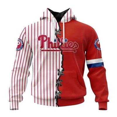 Philadelphia Equipo de Béisbol Philliess Sudadera con Capucha 3D, Unisex Adultos S-5XL Foto 1 de 4