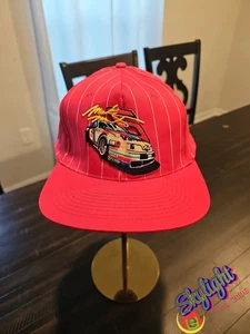 AmaPro 90's Vintage MARK MARTIN #6 Valvoline Red Snapback Cap/Hat - Picture 1 of 11