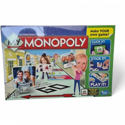 My Monopoly Board Game – Create Your Own Custom Game – Sealed Hasbro  - Image 1 of 4