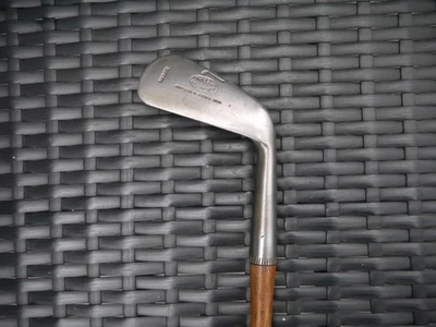 Antiguo eje de madera Stewart St Andrews Scotland Mashie Foto 1 de 4