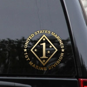 1st Marine Division Vinyl Decal Sticker - Picture 1 of 2