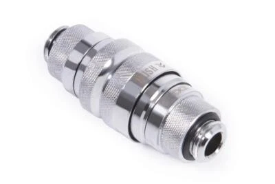 Alphacool Eiszapfen Schnellverschlusskupplungsset G1/4 AG - Chrome