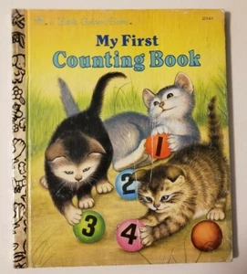 My First Counting Book by Lilian Moore - Little Golden Book - 1957 HC - Picture 1 of 5