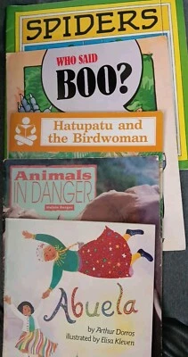 5 Oversize Picture Books - Easel - Paper Back Teacher Classroom  BACK 2 SCHOOL - Image 1 of 4