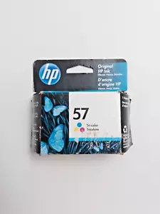 HP 57 Ink Cartridge Tri Color C6656AN D8J31AN C6657AN Genuine HP - Picture 1 of 2