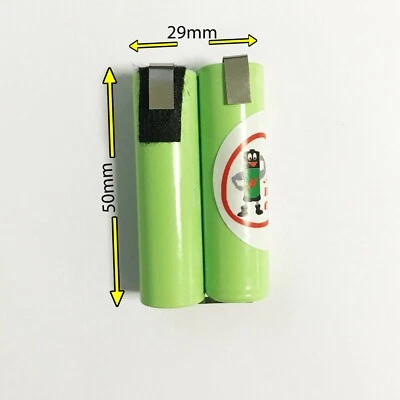 MARKENLOS Ersatz Akku für Braun, Philips, Grundig, Remington Rasierer 2300 mAh 2.4V NiMH