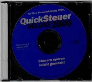 Quick Steuer De Luxe 2000 Einzelversion CD Release 6.00 - Photo 1/1