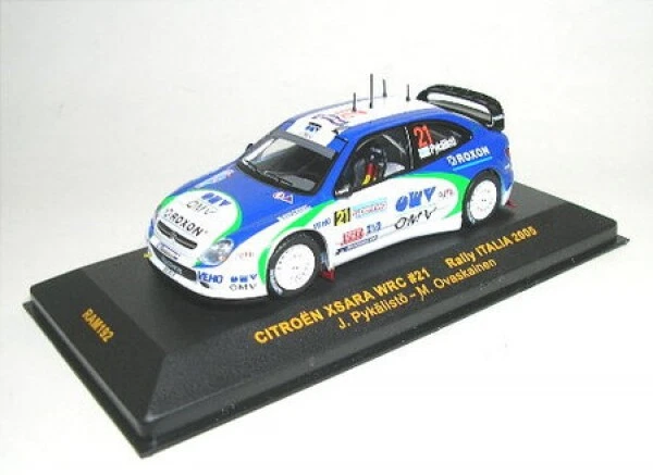 Citroen Xsara WRC Nº21 Rally Italia 2005 (J.Pykälistö - M. Ovaskainen) Foto 1 de 1