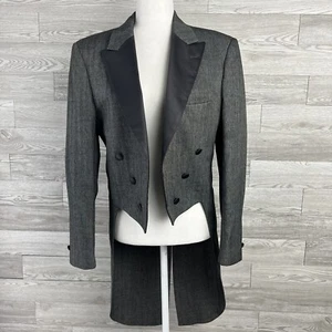 After Six Pucci Vintage Gray Formal Tails Coat Mens Size 40R - Picture 1 of 12