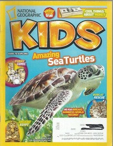National Geographic Kids Magazine March 2012 Sea Turtles/Bobcat Rescue