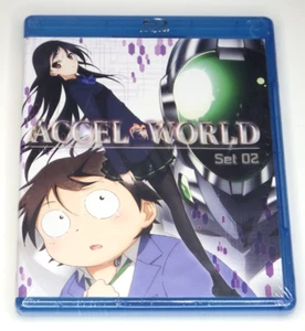 Accel World - Set 2 (Blu-ray, 2 Disc Set) 12 Episodes, Brand New & Sealed - Picture 1 of 2