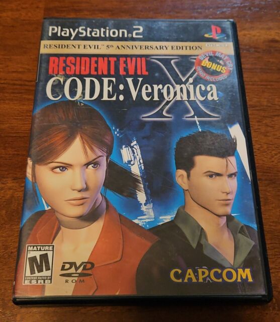 RESIDENT EVIL CODE VERÔNICA X PS2 ORIGINAL - Escorrega o Preço