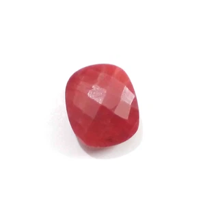 Amazing AAA+ Red Ruby Faceted Cushion Shape 8.40 Crt Red Ruby Loose Gemstone - Picture 1 of 8
