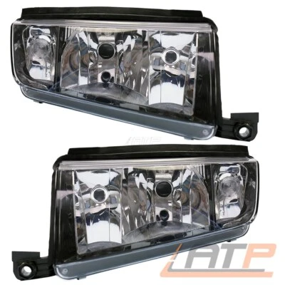 2x SCHEINWERFER HAUPTSCHEINWERFER FRONTSCHEINWERFER FÜR SKODA FABIA 6Y 99-08 - Bild 1 von 4