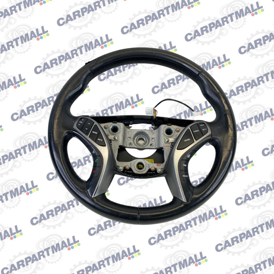 Volante Hyundai Elantra GT 2013-2017 con conjunto de interruptores de control OEM Foto 1 de 4