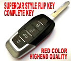 FR-KEY STYLE FLIP REMOTE FOR 2011-2014 FORD MUSTANG PONY CHIP KEYLESS ENTRY FOB