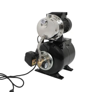 1,6 PS Flachbrunnenpumpe Edelstahlpumpe mit Druckbehälter 1320GPH 115V - Bild 1 von 12