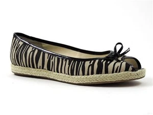 Easy Spirit Cruise Damen-Ballerinas Peeptoe MU Canvas Größe 8,5 Weite - Bild 1 von 5