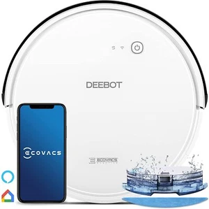 Robot Aspirapolvere Ecovacs Deboot 605 Lavapavimenti con WiFi e APP - Foto 1 di 6