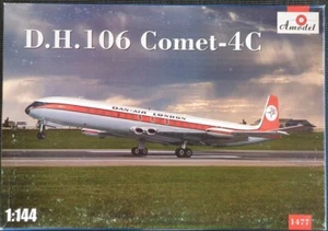 1:144  Amodel De Havilland Comet 4C  Dan-Air / Sudan Airways - Model Kit Sealed - Picture 1 of 1