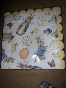Beatrix Potter Peter Rabbit Paper Dinner Napkins NIP - Picture 1 of 1