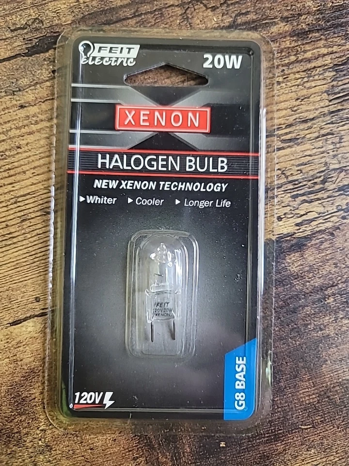 Feit Electric 20w Xenon Halogen Bulb G8 Base 120v