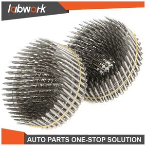 Labwork Stainless Steel Siding Nail 1200Pack 1-1/2" × .09" Ring Shank 15 Degree - Picture 1 of 16