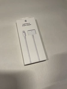 AUTHENTIQUE Adaptateur Lightning vers Lightning 30 broches Apple MD824ZM/A (0,2 m) - NEUF - Photo 1 sur 6