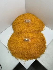 "Pompones de colección enormes Cheerleader amarillos 30"" de Royal Poly Pompon" - Imagen 1 de 8