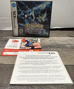 Ersatzhülle und Handbuch nur für Pokémon Schwarz 2 Version Nintendo DS - Bild 1 von 6