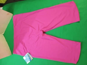  Coolibar rosa UPF 50+ Damen Swell Wave Schwimm Caprihose HOSE Größe X-LARGE  - Bild 1 von 6