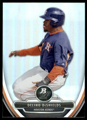 2013 Bowman Platinum Delino DeShields Houston Astros #BPP66 - Image 1 of 2