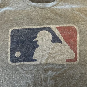 Retro, MLB Logo, Large Grey T-Shirt - Picture 1 of 4