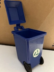 Go Green Tonka Mini Recycle Bin Trash Can Mini Bin For Garbage Truck - Picture 1 of 3