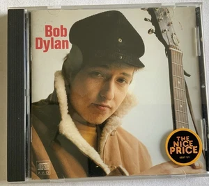 Bob Dylan 1st Album Bob Dylan CD Reissue 1989 Columbia Folk Singer Songwriter - Imagen 1 de 11