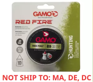 Gamo Red Fire .22 Cal, 15.4 Grains, Polymer Tip, 125ct - Picture 1 of 10