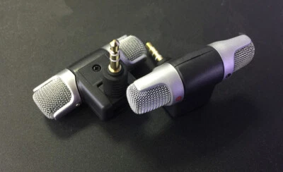 3,5MM Stereo-Elektret-Kondensatormikrofon für ECM-DS70P Clear Voice Mini Mic - Bild 1 von 4