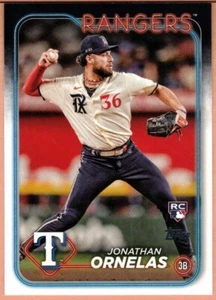 Texas Rangers 2024 Topps Serie 1+2 Basisteam Set 19 Karten - Bild 1 von 1